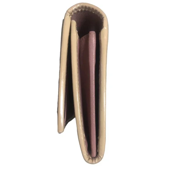 DIOR Vintage Pink Trotter Logo Girly #1 Long Wallet - Picture 7 of 9